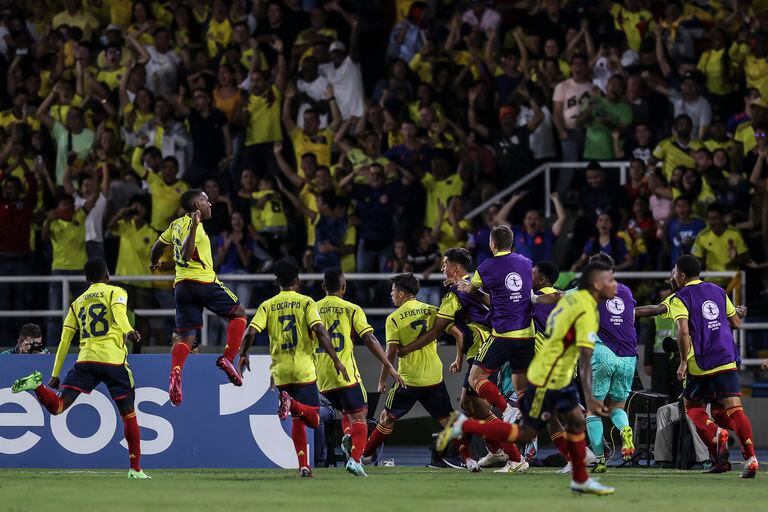 Colombia vs Argentina - Sudamericano Sub 20