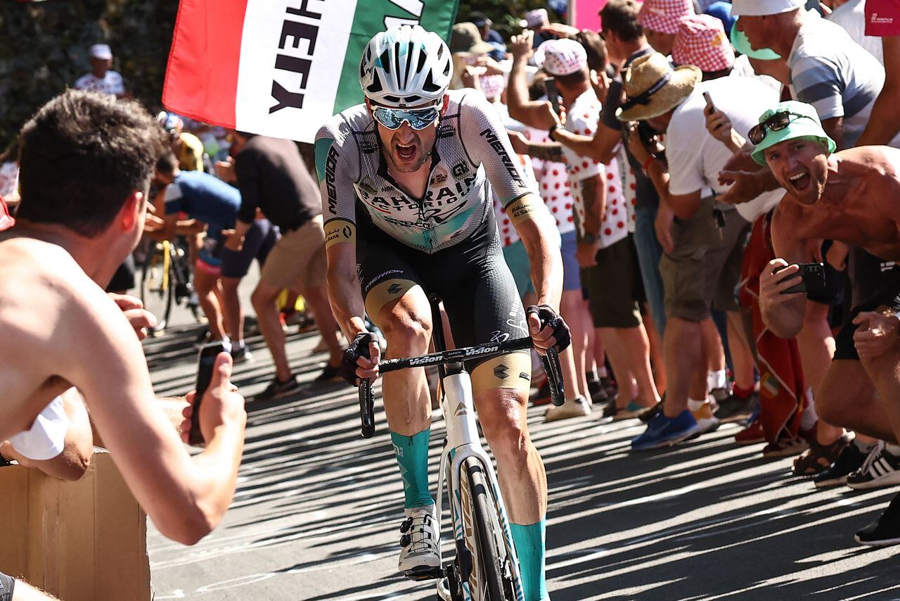 Wout Poels consigue la victoria en la etapa 15 del Tour de Francia.