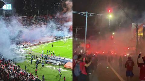 Al menos 33 heridos dejó la final de la Liga en Medellín.