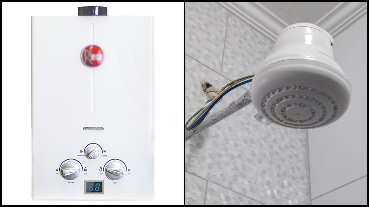 Calentador de agua o ducha eléctrica: ¿cuál es la mejor opción en