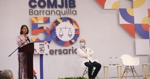La vicepresidente Marta Lucía Ramírez participó del COMJIB en Barranquilla.