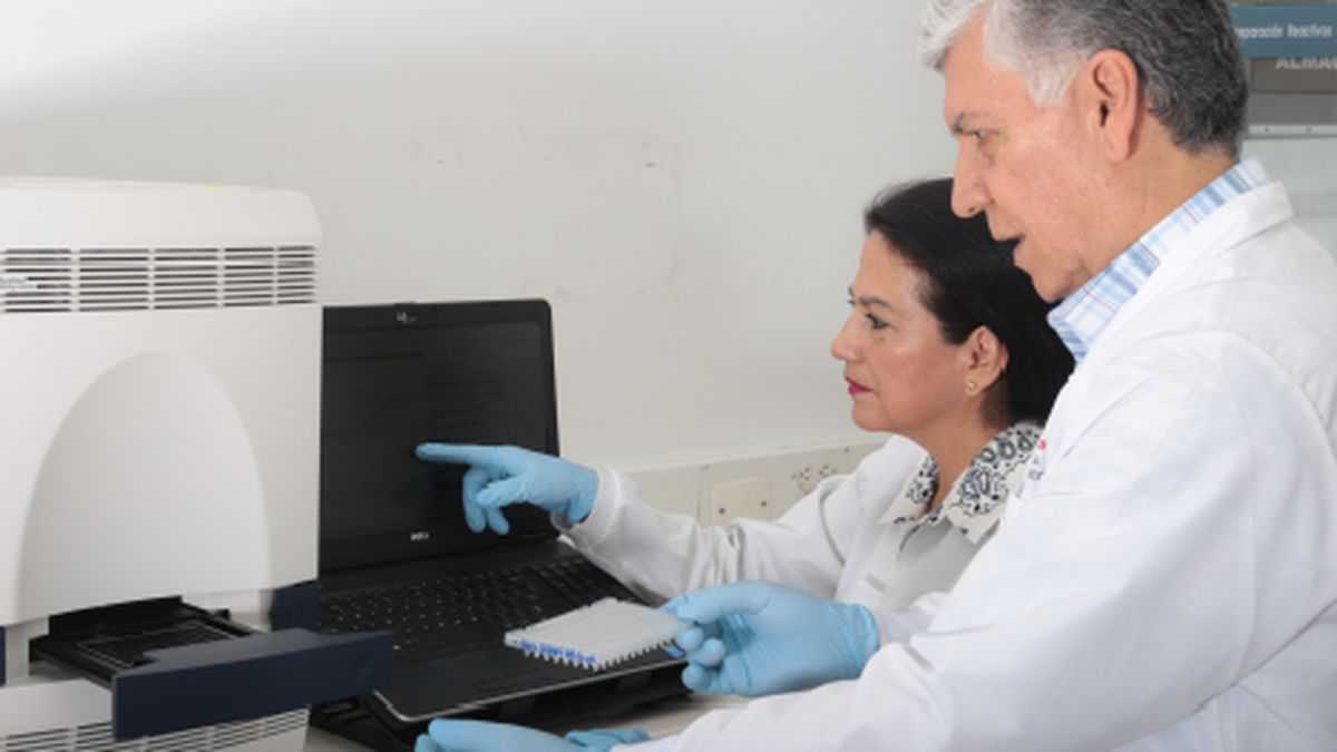 Los científicos colombianos que desarrollan la vacuna contra la malaria, Sócrates Herrera y Myriam Arévalo.