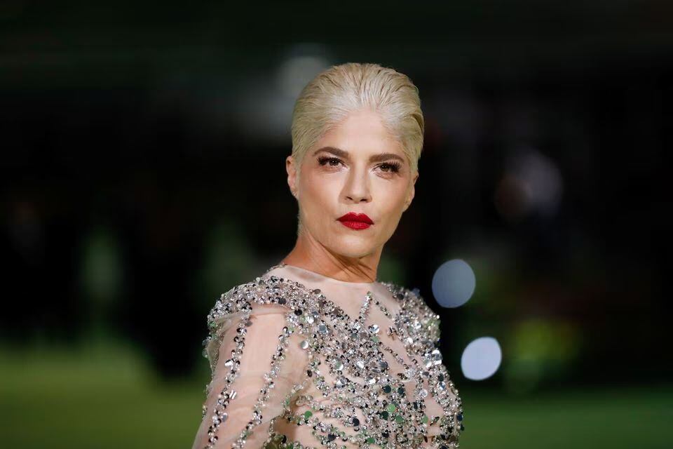 Actor Selma Blair poses at the Academy Museum of Motion Pictures gala in Los Angeles, California, U.S. September 25, 2021. REUTERS/Mario Anzuoni