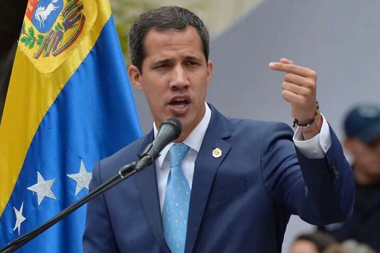 Juan Guaidó, líder opositor venezolano.