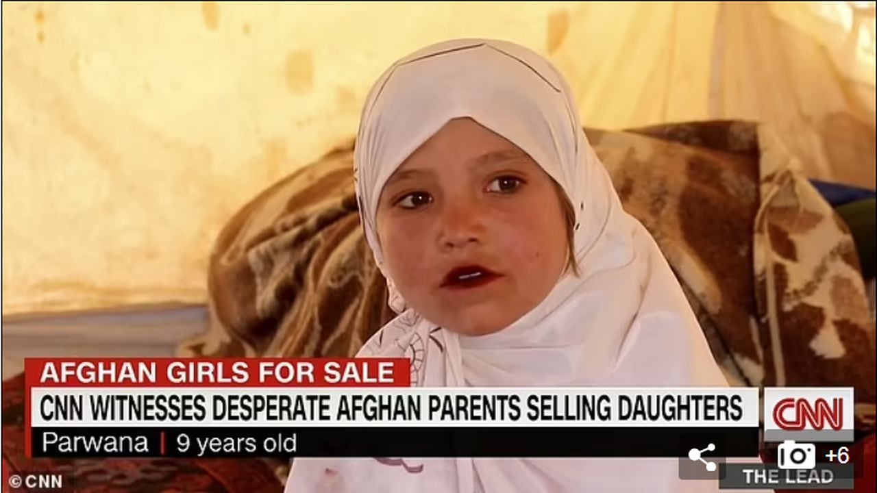 Parwana Malik, una niña de 9 años con ojos oscuros y mejillas rosadas conmovió a millones cuando su historia salió en CNN.