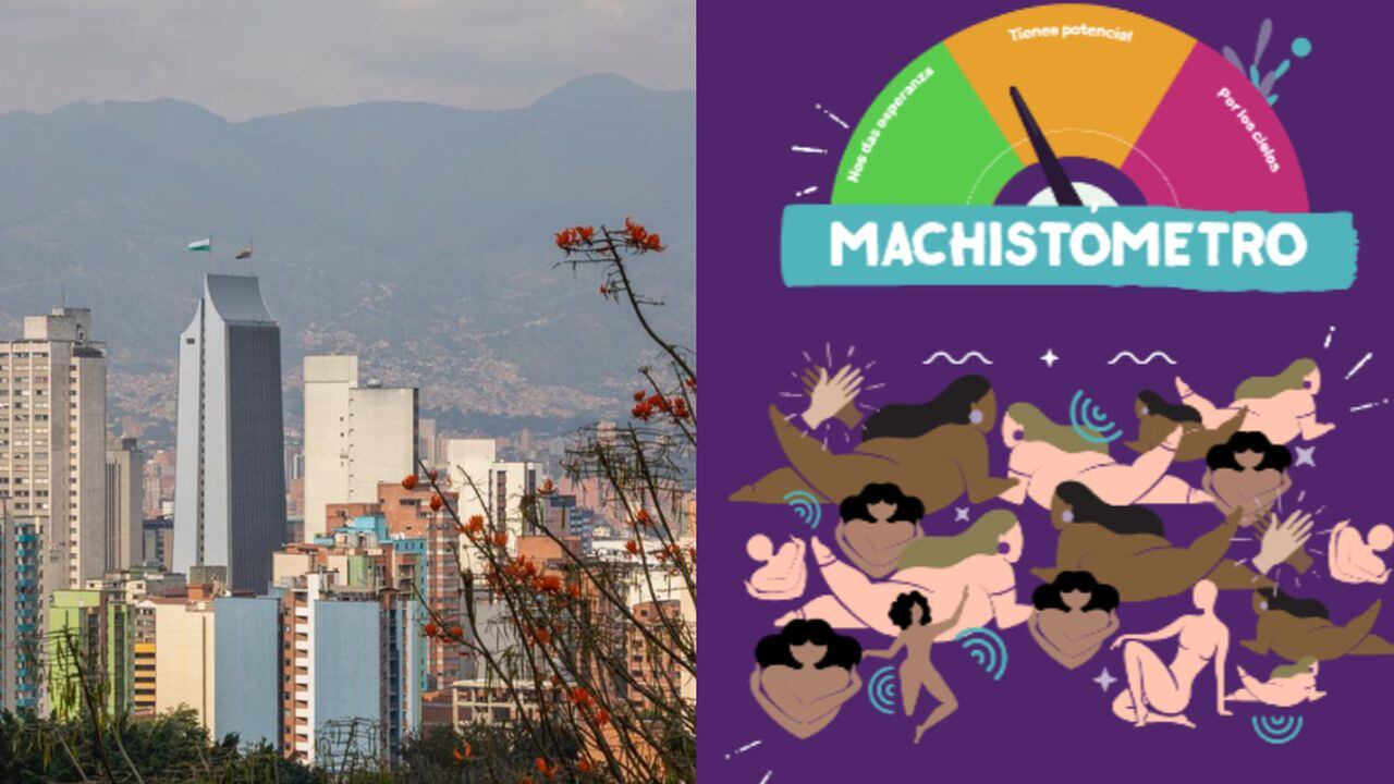 Machistómetro en Medellín.