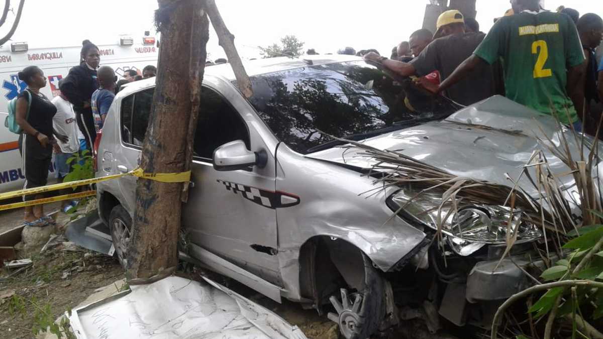Atención: Aparatoso accidente deja dos muertos y cuatro heridos en La Boquilla, Cartagena
