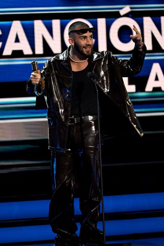 CORAL GABLES, FLORIDA - OCTOBER 05: Manuel Turizo onstage during the 2023 Billboard Latin Music Awards at Watsco Center on October 05, 2023 in Coral Gables, Florida. (Photo by Jason Koerner/Getty Images)