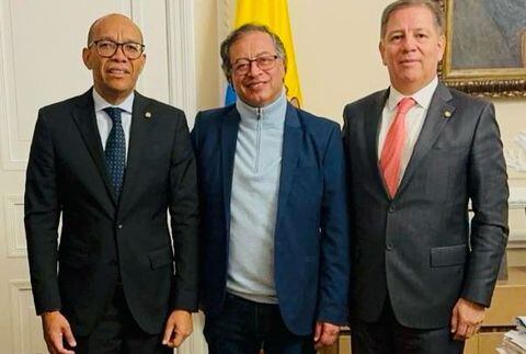 El presidente Gustavo Petro se reunió con miembros de la Corte Suprema de Justicia