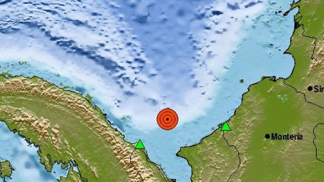 El Mar Caribe fue el epicentro del sismo