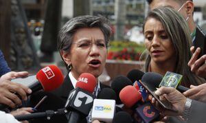 Claudia López Alcaldesa de Bogotá en Consejo de Seguridad Nacional