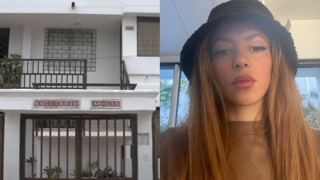 La casa de Shakira en Barranquilla.