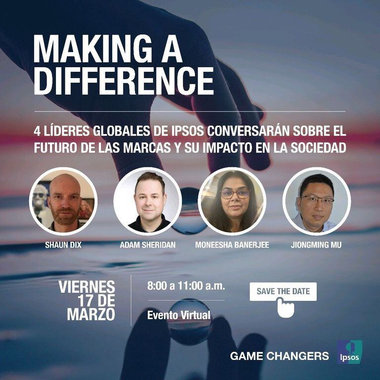 ‘Making a Difference’, el evento para emprededores sobre el futuro de las marcas, su impacto en los mercados y la sociedad