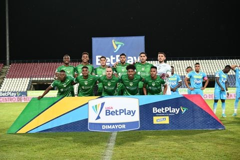 Imagen de un partido de La Equidad contra Jaguares en el 2022.