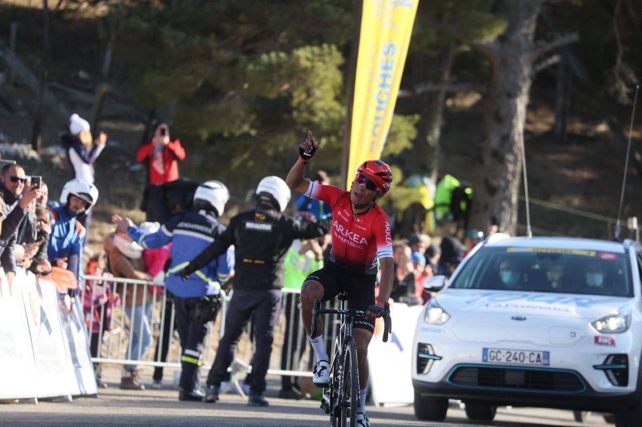 Tour la Provence 2022: Nairo Quintana, ganador de la última etapa y campeón por segunda vez de la competencia francesa.