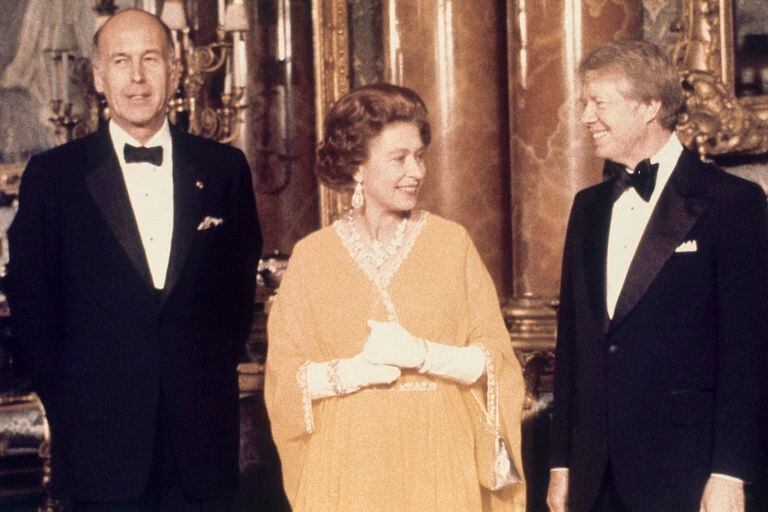 En imágenes : la reina Isabel II y los 12 presidentes de Estados Unidos
