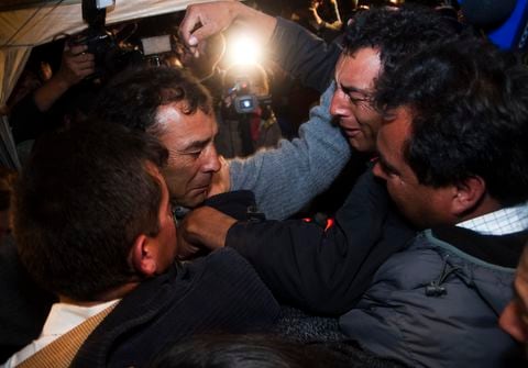 Rescue Of Trapped Chilean Miners Starts In Copiapo