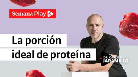 Carlos Jaramillo habló sobre la importancia de incluir proteína en las comidas diarias.