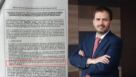 Andrés Forero muestra inconsistencia en intervención a EPS Sanitas.