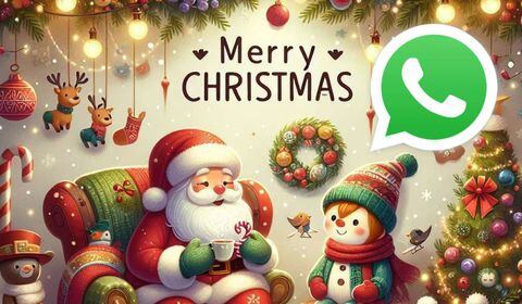 Usuarios de WhatsApp suelen enviar mensajes de feliz Navidad cuando son las 12 de la noche el 24 de diciembre.
