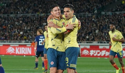 James y Falcao son dos referentes de la Selección Colombia