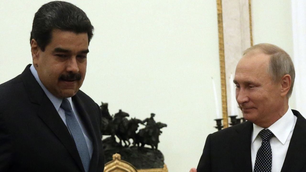 El presidente Nicolás Maduro, también tiene fuertes lazos con el gobierno de Vladimir Putin