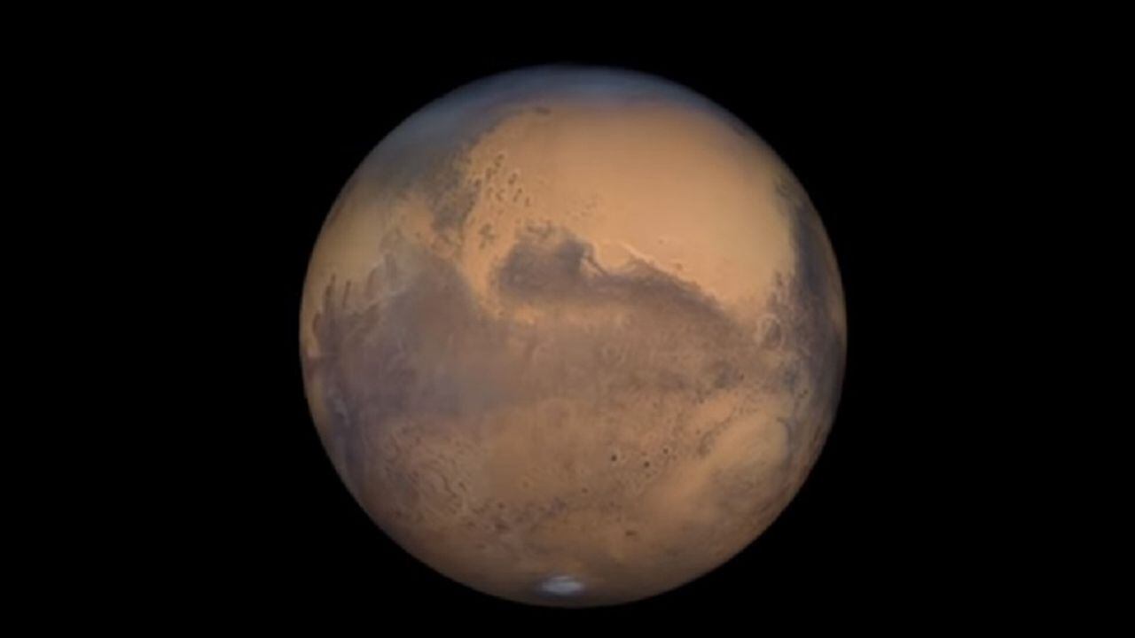 Estas son las increíbles fotos de Marte tomadas desde la Tierra