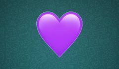 El emoji de corazón morado sería exclusivo para las personas que son infieles en WhatsApp
