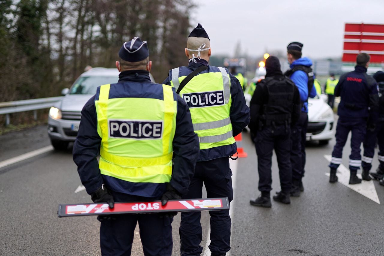 Policía de Francia. (Photo by Sylvain Lefevre/Getty Images)