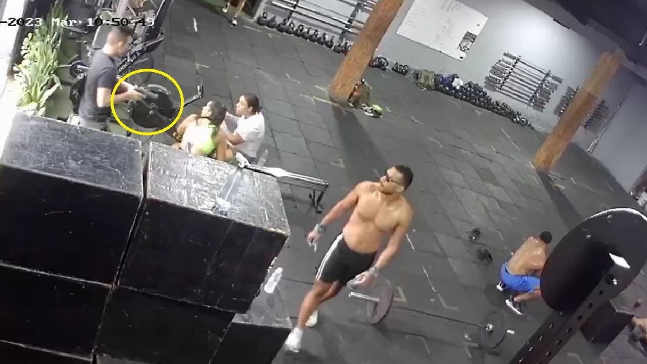 En segundos, así fue el increíble robo captado en video en un gimnasio en Barranquilla.