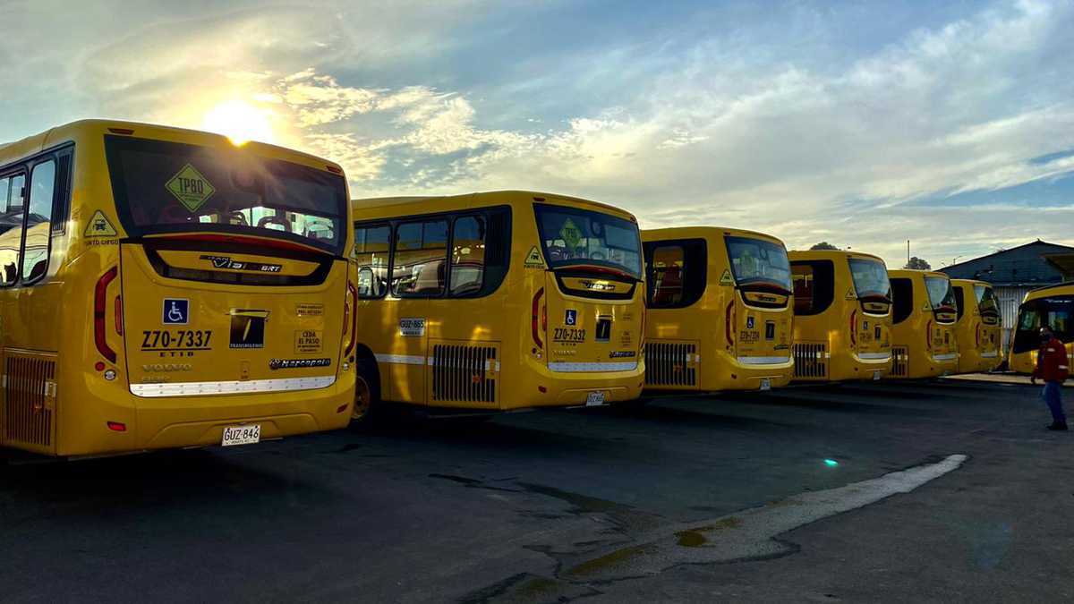 Nuevos buses Euro VI de TransMilenio