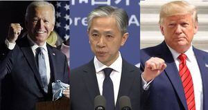 China reconoció la victoria de Joe Biden en las elecciones de EE.UU.