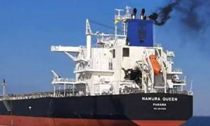 Tres barcos afectados en el Mar Negro por bombardeo ruso