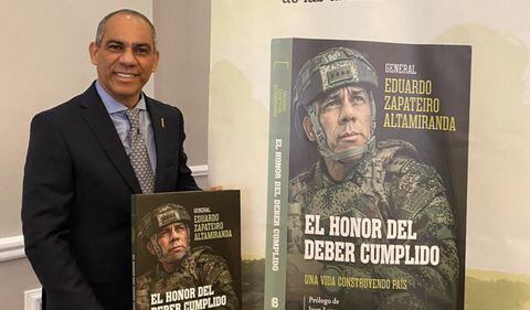 'El honor del deber cumplido', es el título del libro del general (r) Eduardo Zapateiro