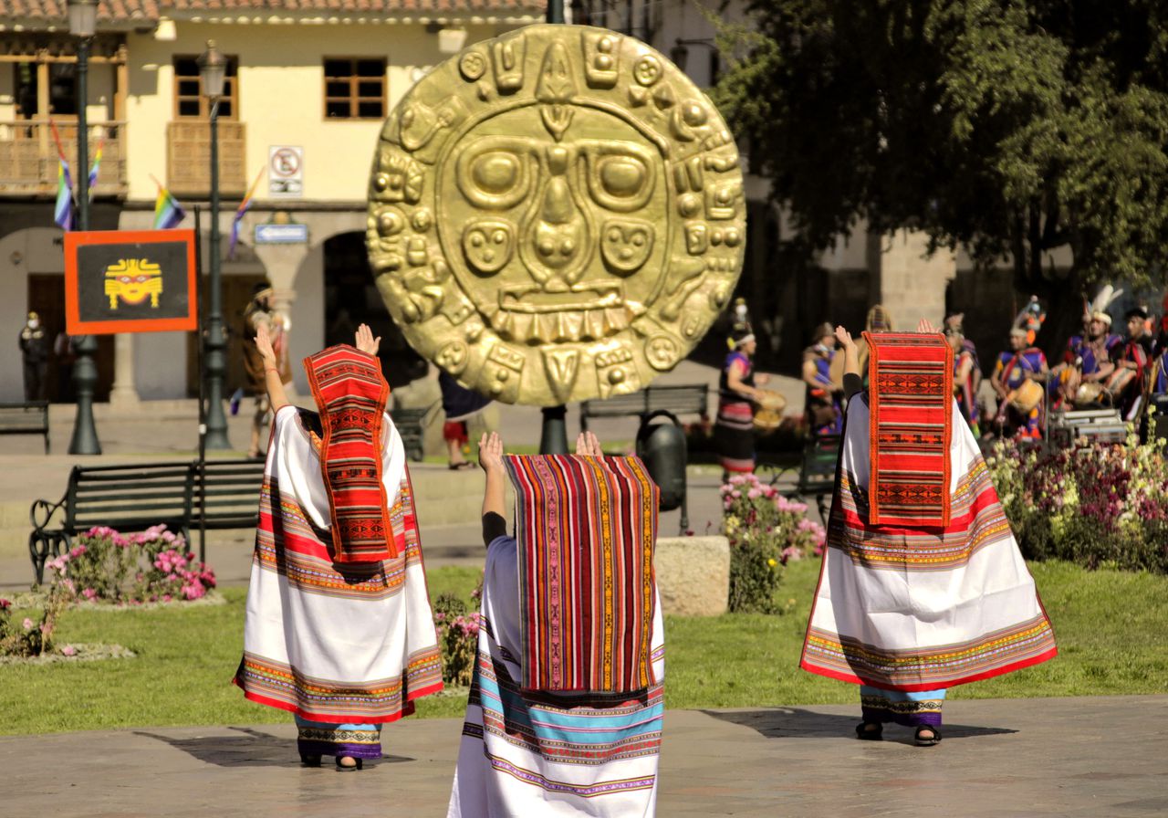 Festival Inti Raym, en Cusco, Perú. Foto de Jose Carlos ANGULO / AFP.