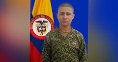 Bernardo Beltrán Ortega, infante de marina secuestrado hace más de dos meses en Norte de Santander.