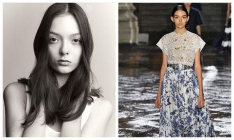Valeria Echeverri, la modelo colombiana de 16 años que desfila para la marca Dior