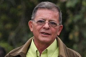 Rodrigo Granda, conocido como el 'canciller' de las Farc, en libertad temporal ordenada por el gobierno colombiano. 