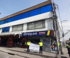 A un total de cuatro droguerías se les aplicó la extinción de dominio por comercializar medicamentos falsos en Bogotá