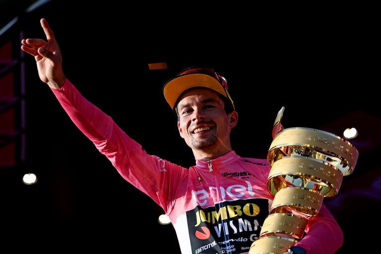 Primoz Roglic ganó su primer Giro de Italia en la edición 106.