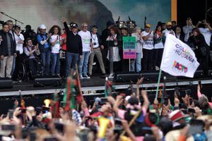 Presidente Gustavo Petro 
Discurso plaza de bolívar