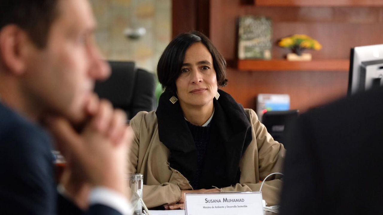 Susana Muhamad, ministra de Ambiente y Desarrollo Sostenible.