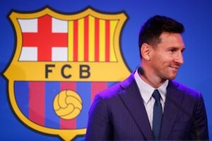 Messi se fue del Barcelona a mediados del año 2021