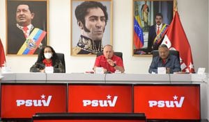 Diosdado Cabello fue quien dio a conocer la noticia en rueda de prensa a medios de comunicación