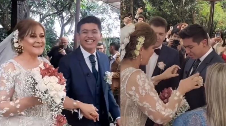 La boda de Alina Lozano y Jim Velásquez se realizó en Subachoque