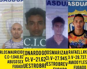 Recapturaron a presuntos asesinos que se fugaron de una cárcel en Venezuela