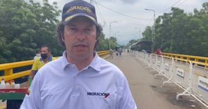 Director general de Migración Colombia, Juan Francisco Espinosa.