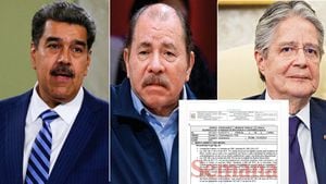 Nicolás Maduro, Daniel Ortega y Guillermo Lasso