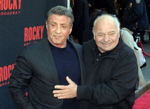 Burt Young y Sylvester Stallone fueron grandes amigos.