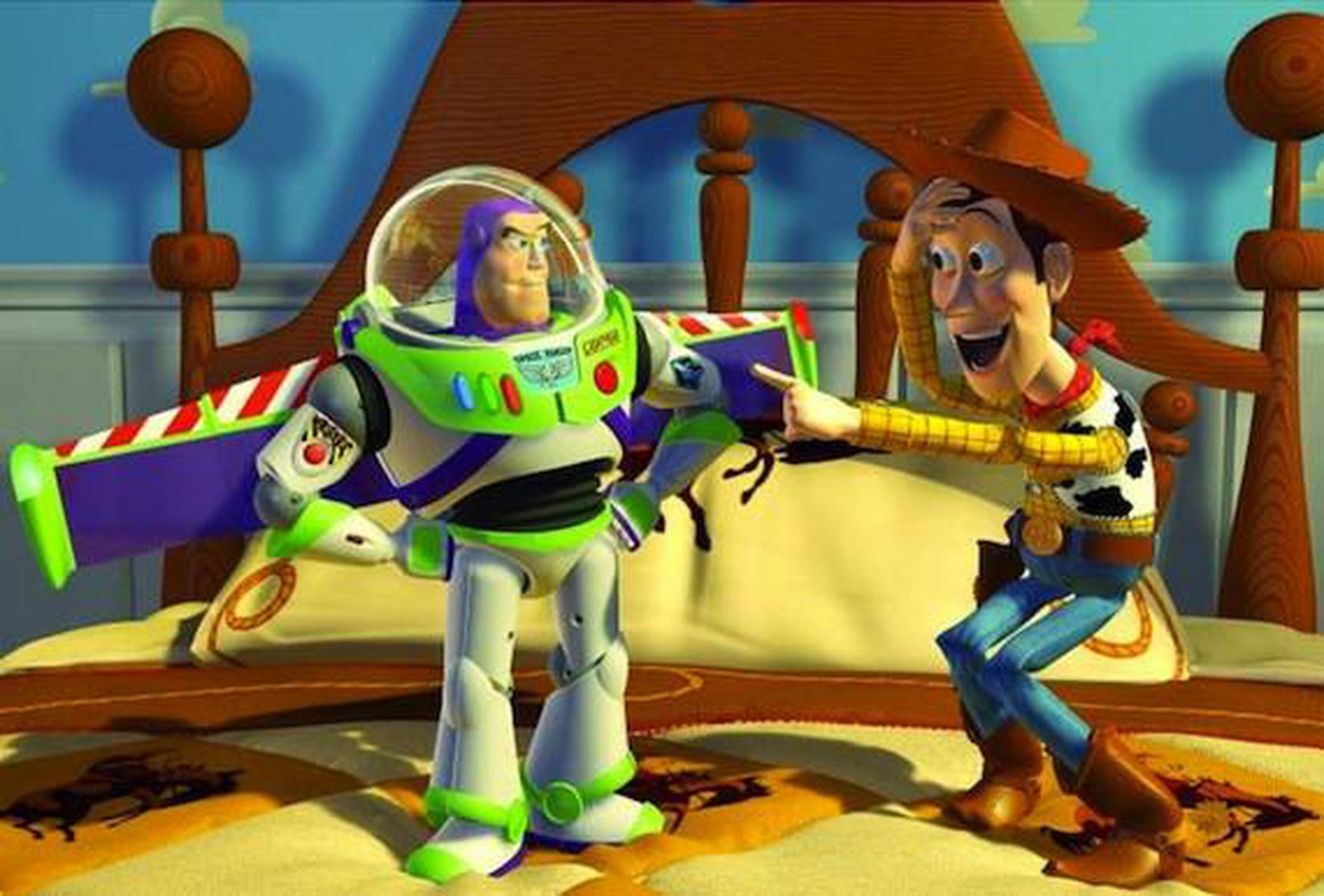 Residencia máscara florero Toy Story', la película que marcó un antes y un después en la historia de  la animación